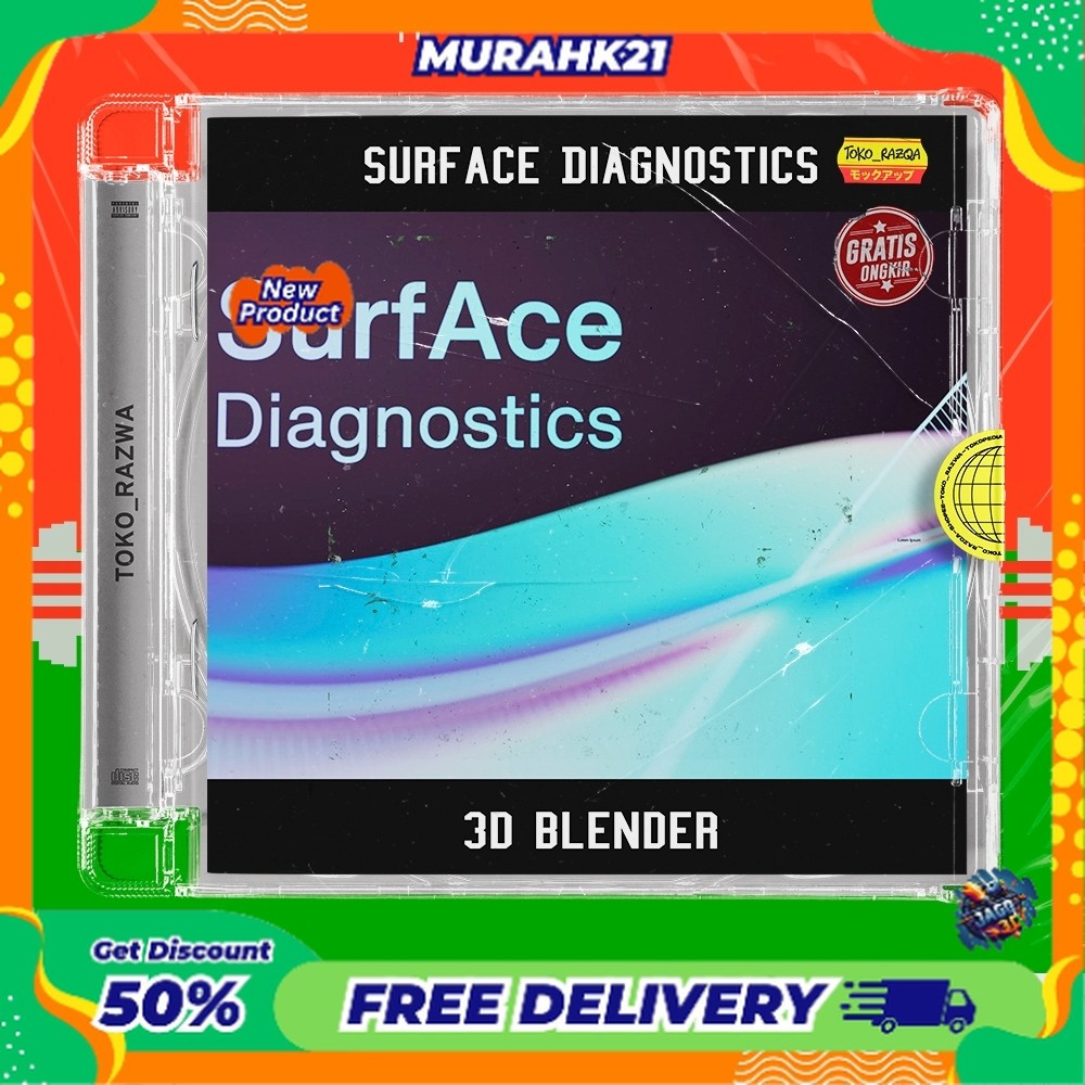 Jual 3D Blender - Surface Diagnostics - 280425 NEW BLENDER ADDONS ...