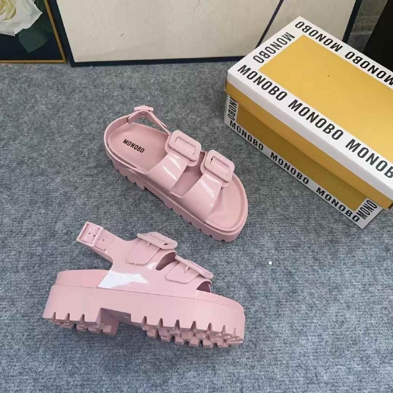 Jual [12.12 Birthday Sale] - Monobo Sandal Super Jello Plus Platform ...