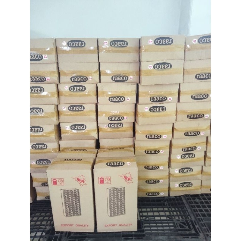 Jual RAK KOMPONEN 24 SLOT RAACO RACCO RAKO BESI LACI ISI 24 KUALITAS ...