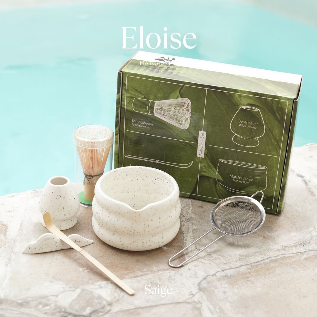 Jual [SAIGE] ELOISE Matcha Set Whisk Japanese Matcha Green Tea ...