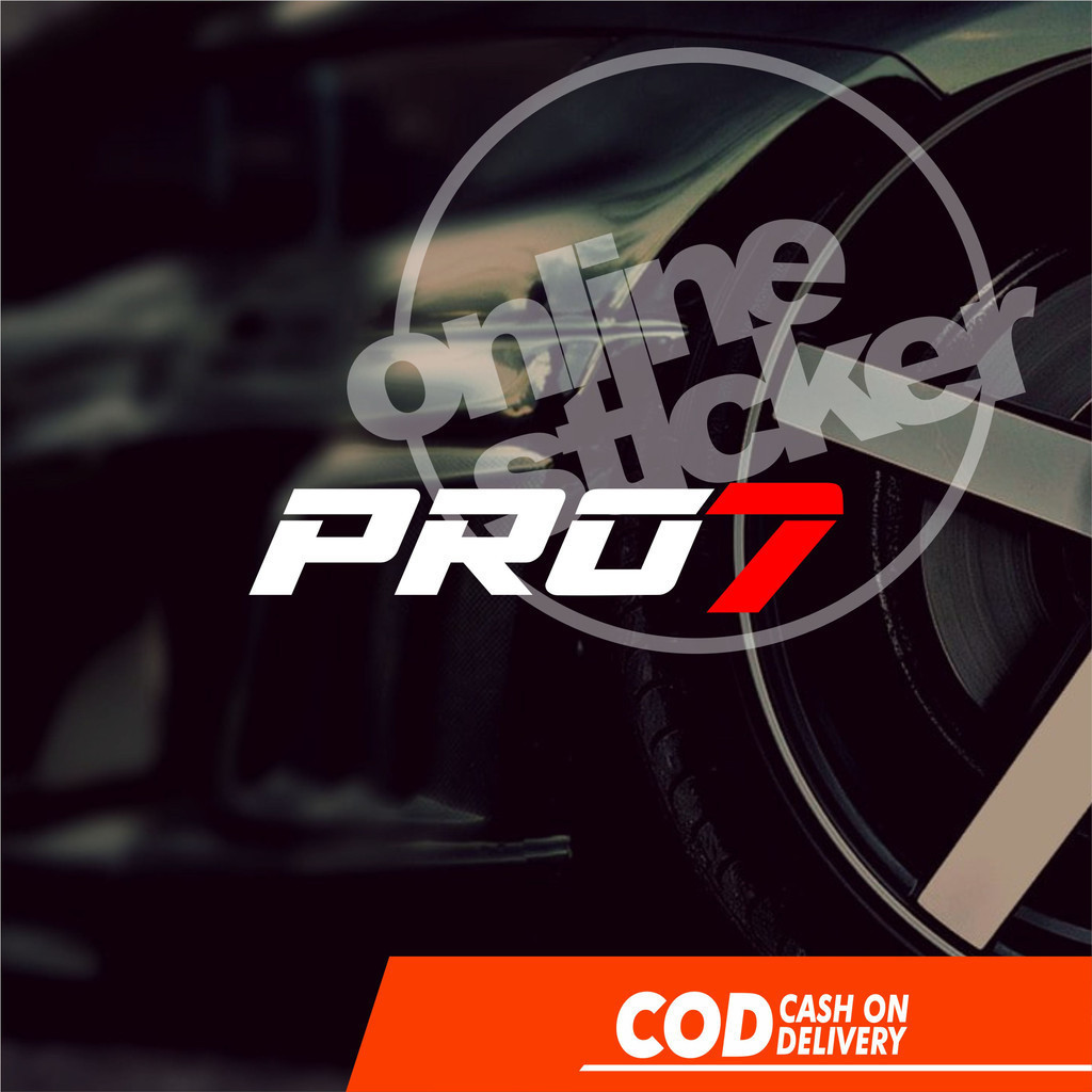 Jual Stiker Pro 7 | cutting menyala | Shopee Indonesia