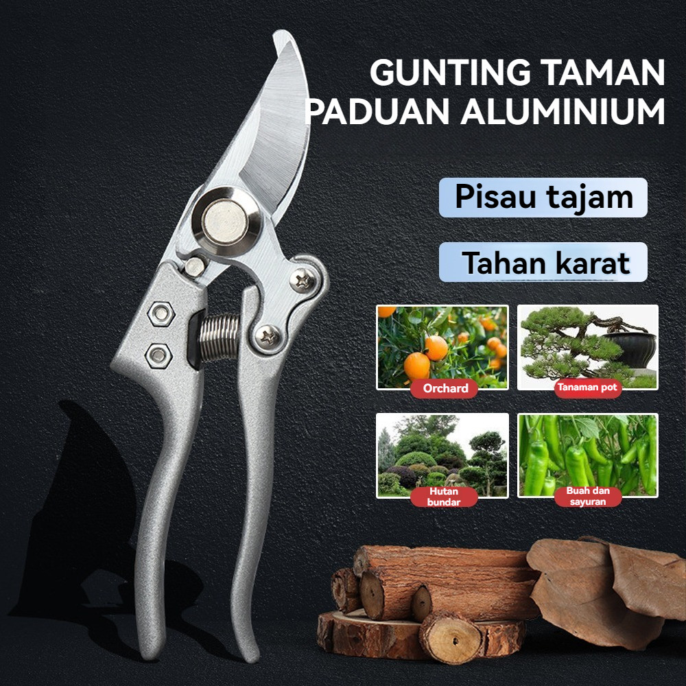 Jual Premium Steel Potong Gunting Dahan Bonsai Ranting Heavy Duty SK5 8 ...
