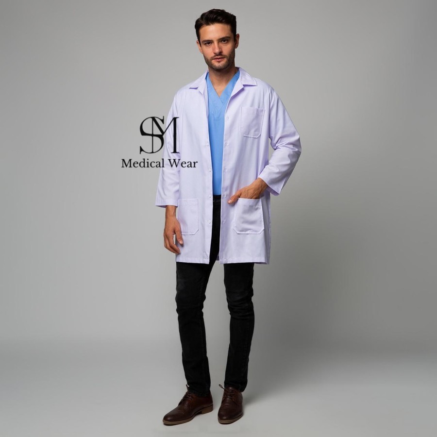 Jual Baju LAB Lengan Panjang / Jas LAB Praktek Laboratorium | Shopee ...