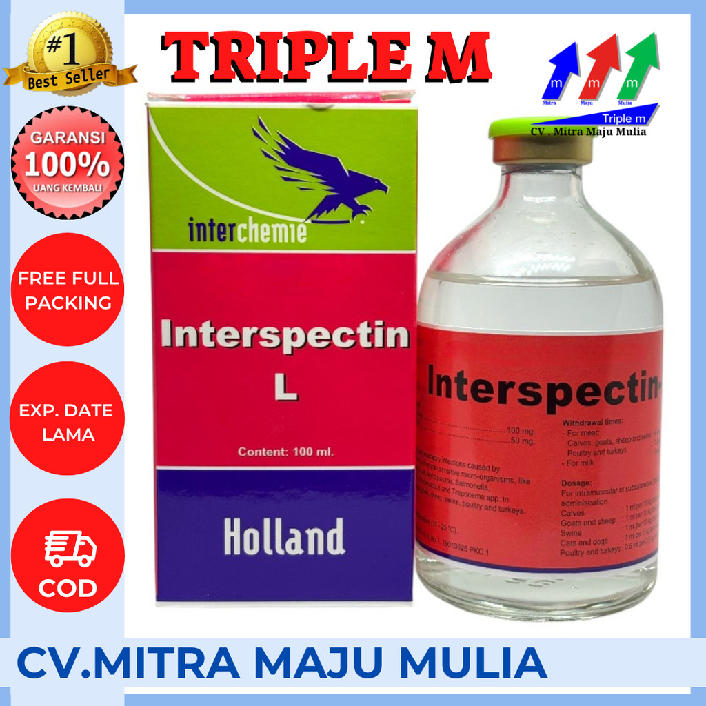Jual Interspectin L 100 ml Original | Shopee Indonesia
