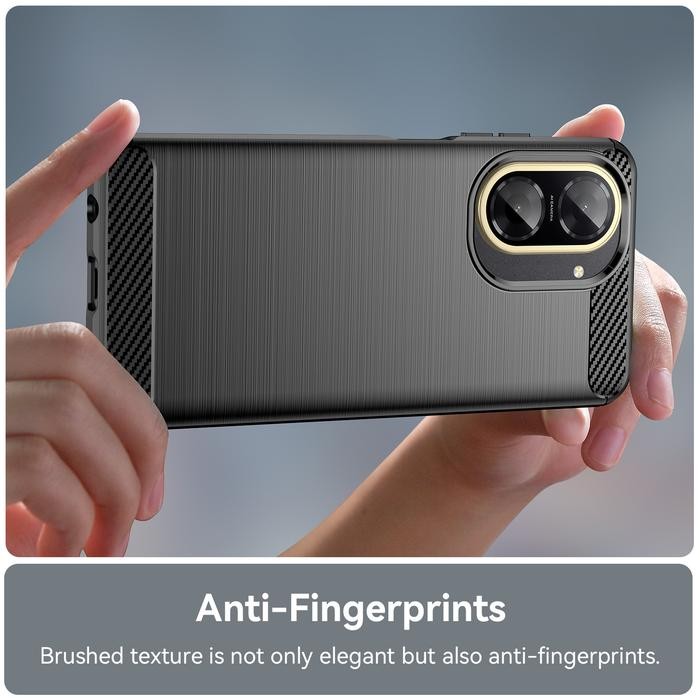 Jual CASE FOR XIAOMI POCO C71 CASE BRUSHED CARBON BLACK COVER HP ...