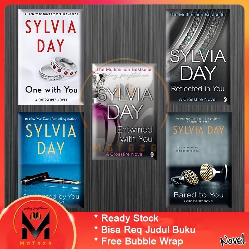 Jual Crossfire (5 book series) - Sylvia Day (English) | Shopee Indonesia