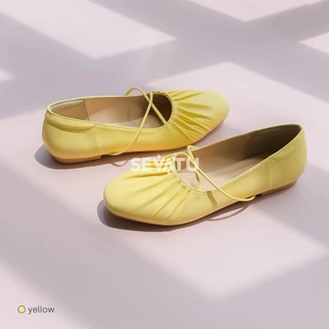 Moxha Flatshoes SEVATU Sepatu Wanita Flat Shoes Tali Silang Ballerina Anti Lecet Minimalis