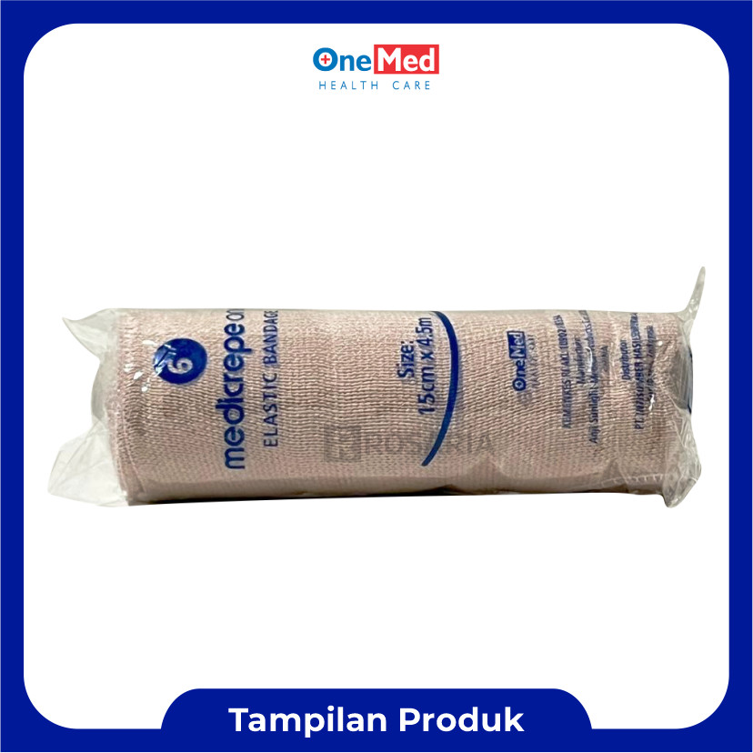 Jual MEDICREPE ONE 15 CM X 4,5 M ONEMED Perban Elastik Pembalut Patah ...