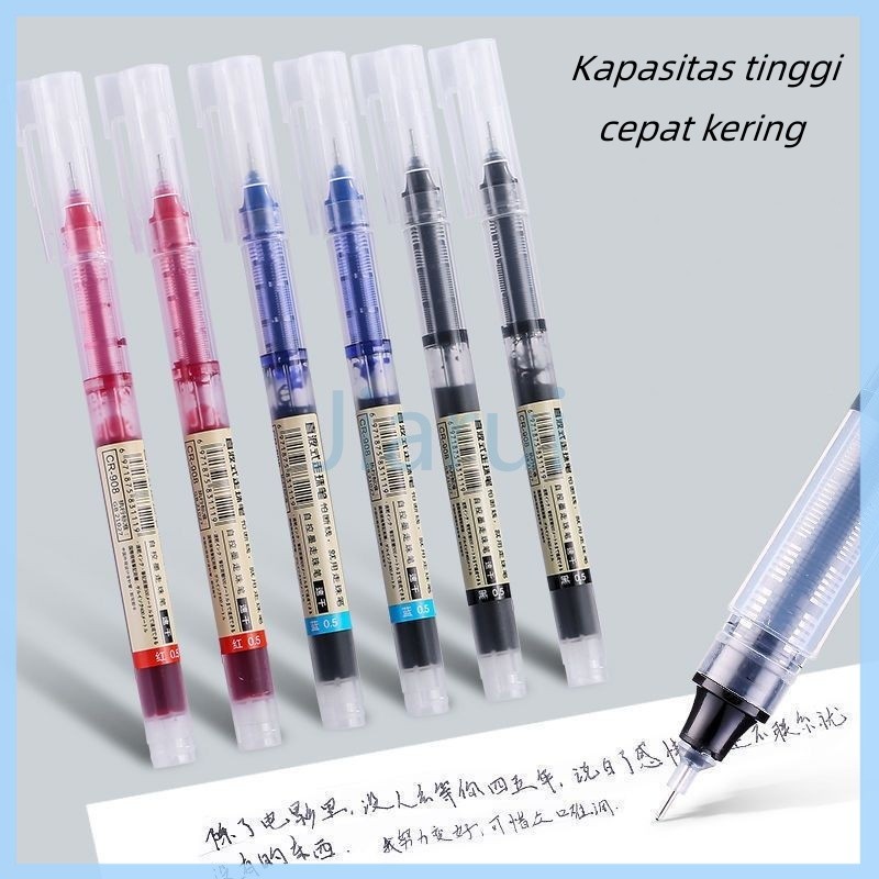 Jual Jiarui Pulpen gel/gel pen kapasitas besar 0,5 | Shopee Indonesia