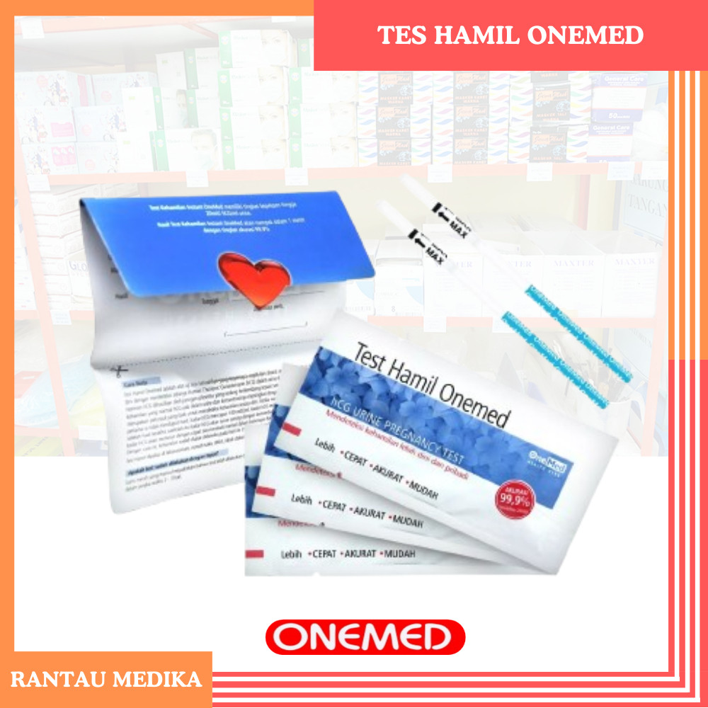 Jual Tespek / Tes Kehamilan / Tes Hamil Instan Onemed Strips Test Pack ...