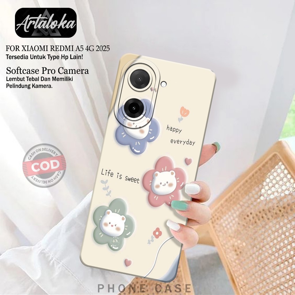 Jual Softcase Hp Xiaomi Redmi A5 4G 2025 Terbaru Fashion Case
