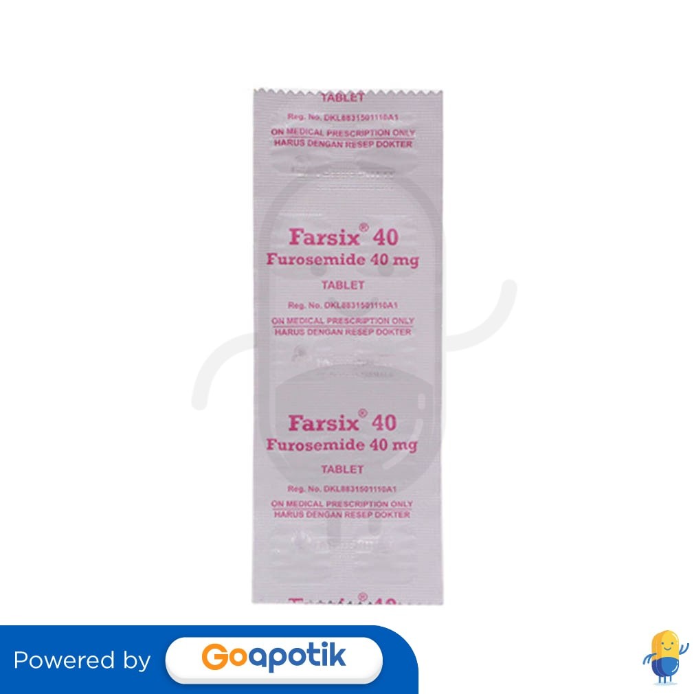 Jual Farsix 40 Mg Strip 10 Tablet | Shopee Indonesia