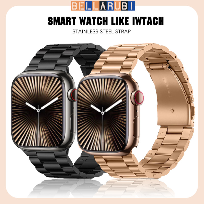 Jual Stainless Steel Strap for Apple Watch iwatch Ultra/ Ultra 3 2 ...