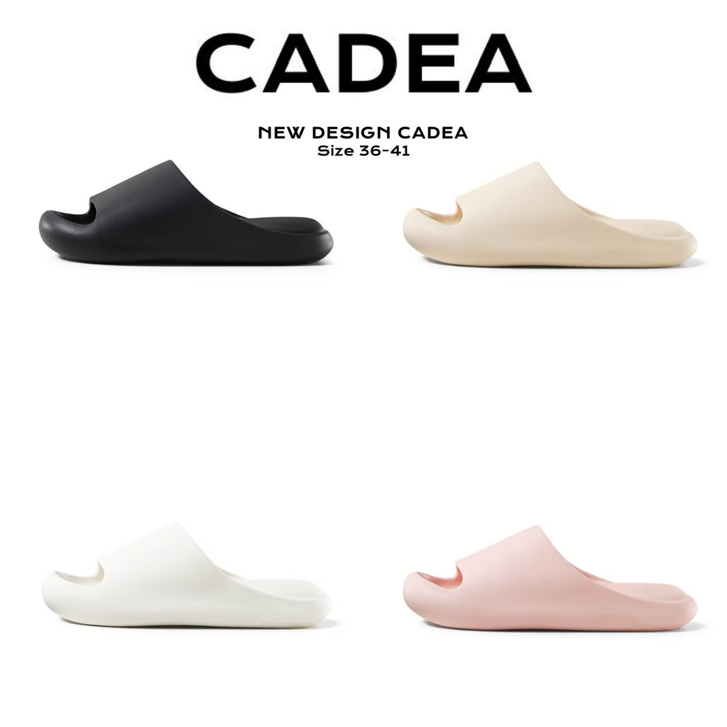 Jual CADEA Sandal Wanita Slip On Terbaru 2025 Tebal Empuk Anti Licin ...