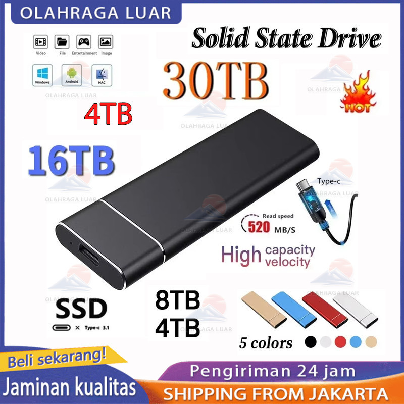 Jual SSD Laptop Portable SSD External SSD Eksternal dengan Kapasitas