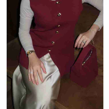 Bellybal Rok Resleting Elegan Tampil Stylish Saat Lebaran Rok Satin Silk Premium Korean Satin