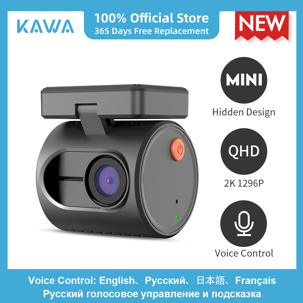 Jual 2K Mini Dash Camera For Car DVR KAWA MINI 3 Tiny Dash Cam Video ...