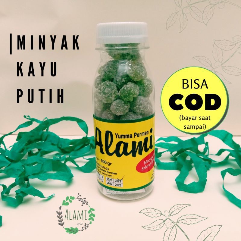 Jual Permen Minyak Kayu Putih Alami 100 Gram (BUY 10 FREE 1 KEMASAN ...