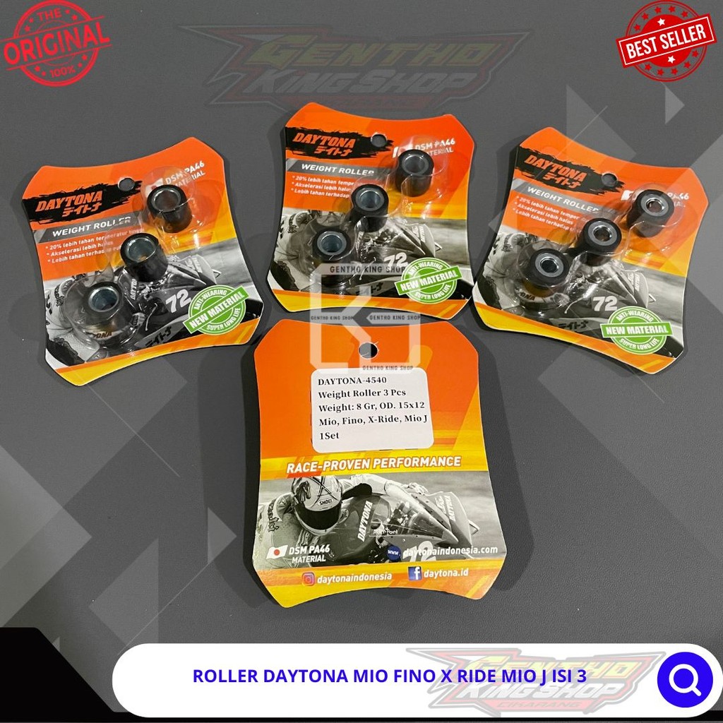 Jual Roller Racing Daytona Mio Fino Mio Soul Mio Smile Mio Sporty Fino ...