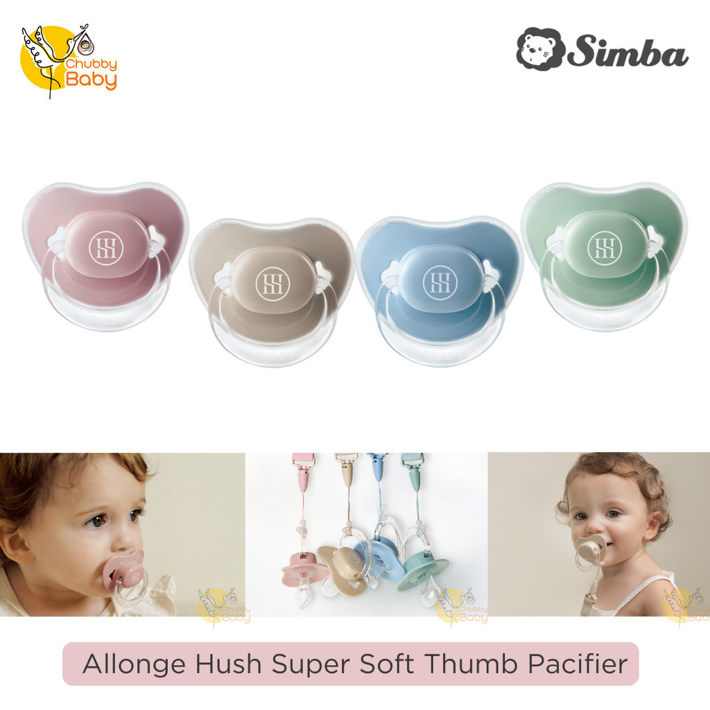 Jual Simba Allonge Hush Super Soft Thumb Pacifier | Empeng Bayi ...