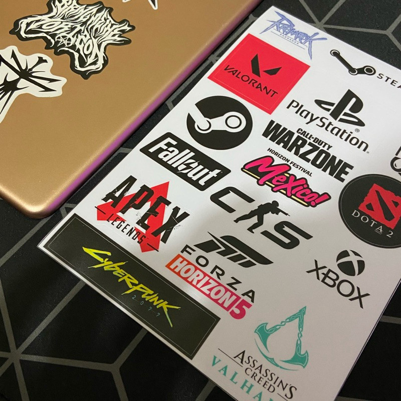 Jual Sticker game Valorant apex dota CS 2 || stiker aesthetic game xbox ...