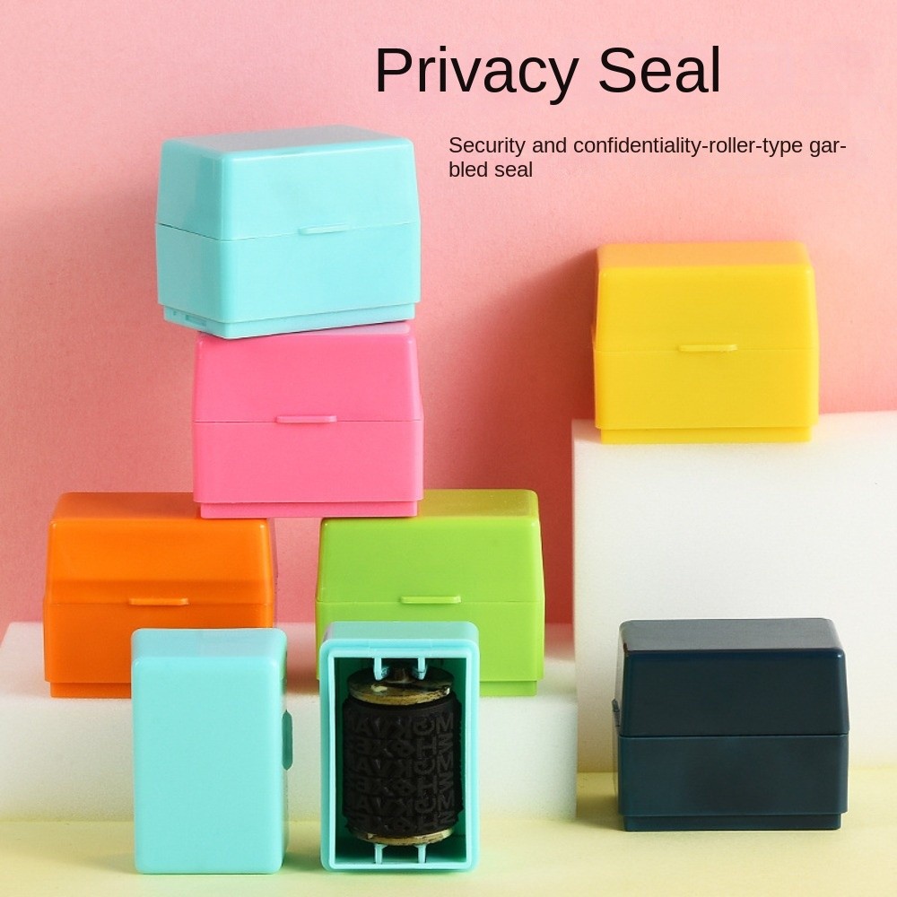 Jual ABS Privacy Smear Confidentiality Stamp Confidentiality Privacy ...