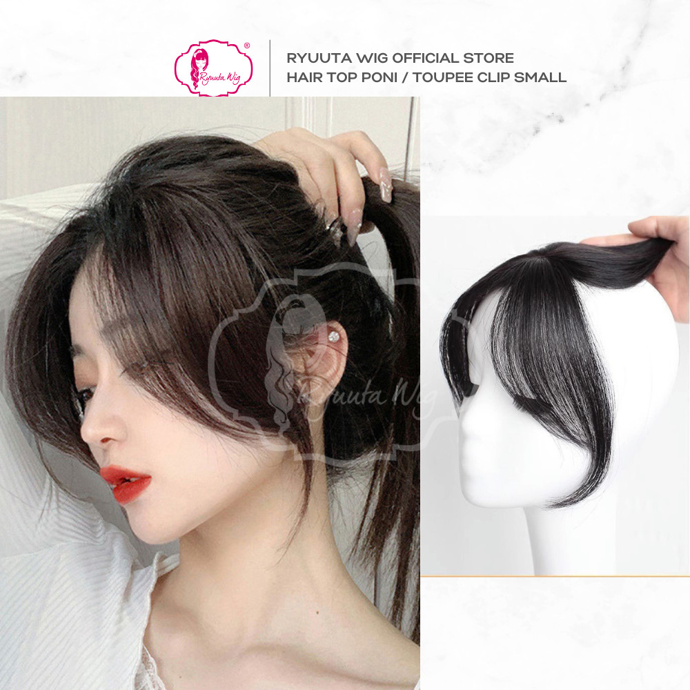 Jual Ryuuta Wig Top Piece Toupee Poni Clip Small Jepit Kecil