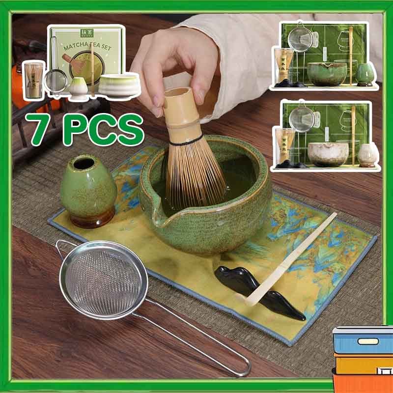 Jual 7 in1 Set Alat Matcha Making 2/4/5/7Pcs Alat Matcha Making Paket ...