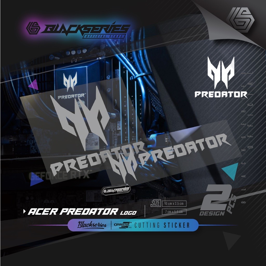 Jual Cutting Sticker Acer Predator | Stiker Acer Predator | Acer ...