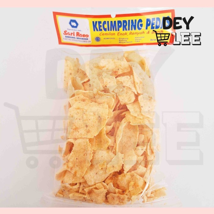 Jual Kecimpring Singkong Pedas SARI ROSO 200g Cemilan Snack Bandung ...