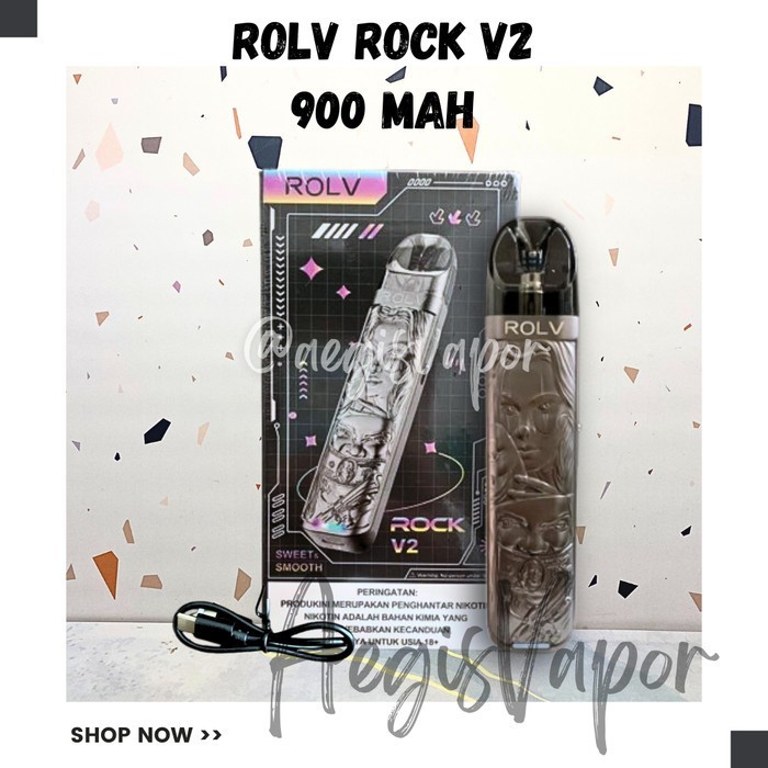 Jual Rolv Rock V2 900Mah | Shopee Indonesia
