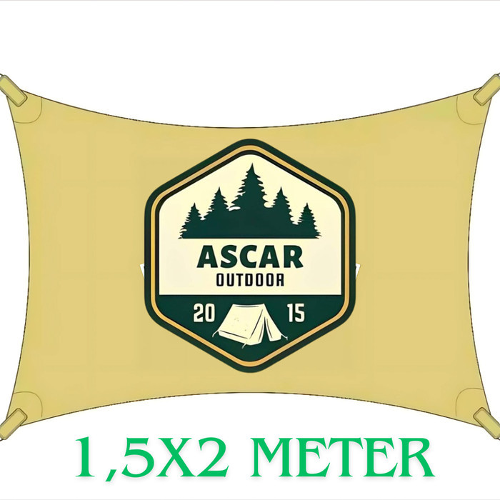 baru tenda kanopi awning taman ukuran  1,5x2, 2x3, 3x3, 3x4, 4x6 bahan polyester D300 sun shade