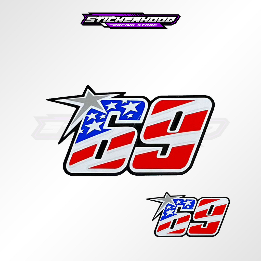 Jual STICKER STIKER 69 NICKY HAYDEN | Shopee Indonesia