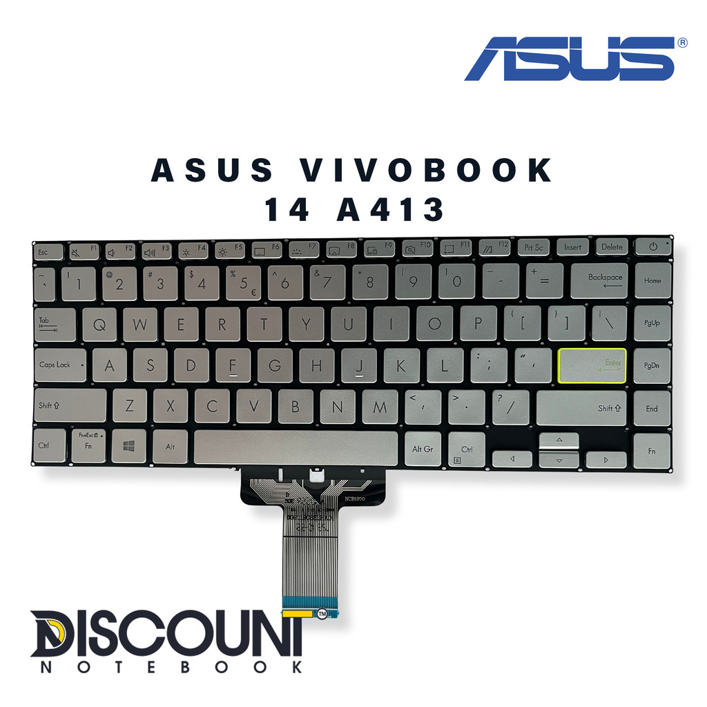 Jual KEYBOARD LAPTOP Asus Vivobook 14 A413 X413 E410 K413E K413EA ...