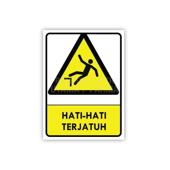 Jual Stiker Rambu-Rambu Peringatan K3 / Sticker Safety Sign K3 | Stiker ...