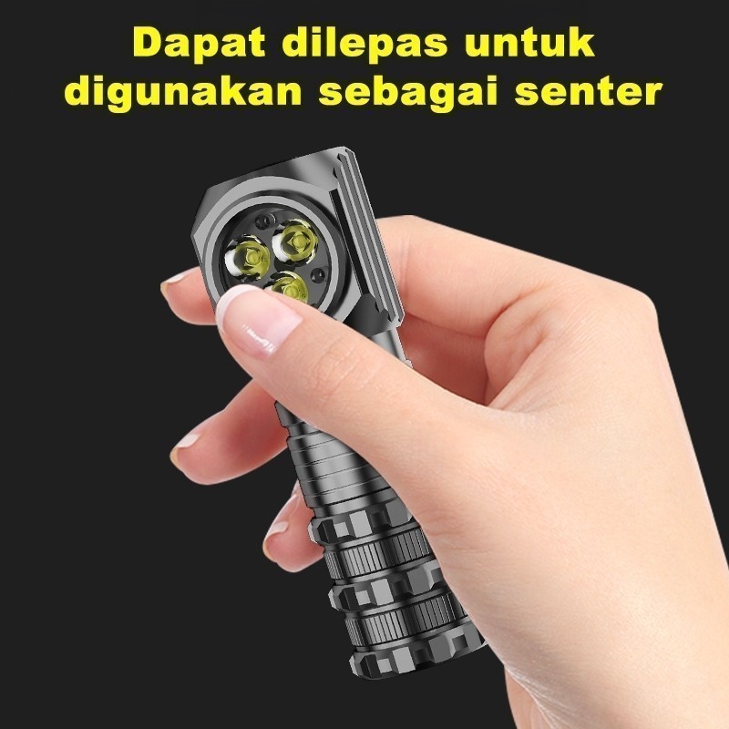 Jual T300 Senter led super terang/senter kepala super terang/30w Senter ...