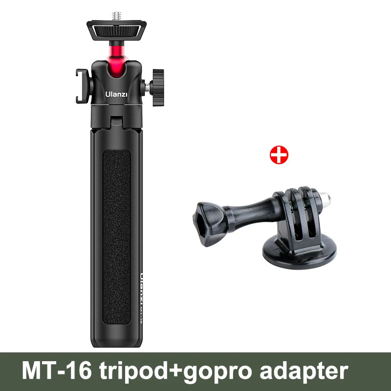 Jual Ulanzi MT-16 Foldable Tripod for Phone Cold Shoe Ball Head