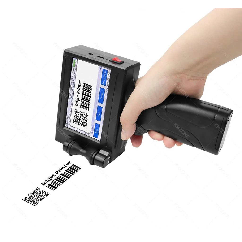 Jual QR Bar Batch Code Date Number Logo Expiry Date Portable Label ...