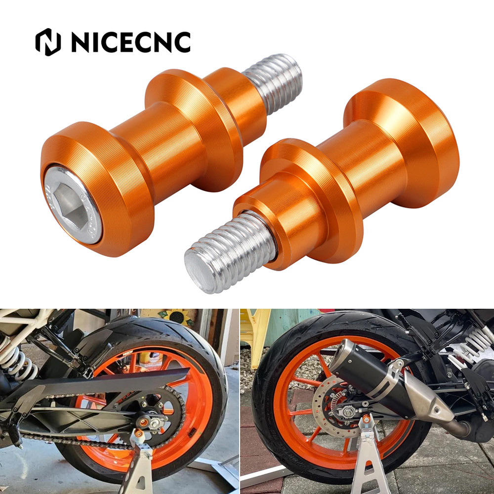 Jual Pair M10xP1.5 Swingarm Spools for KTM 250 390 790 890 Duke 2018 ...