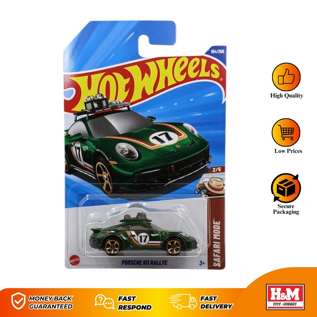 Porsche 911 Rallye 2023 #11 Matchbox – Edizione Limitata Verde Chiaro