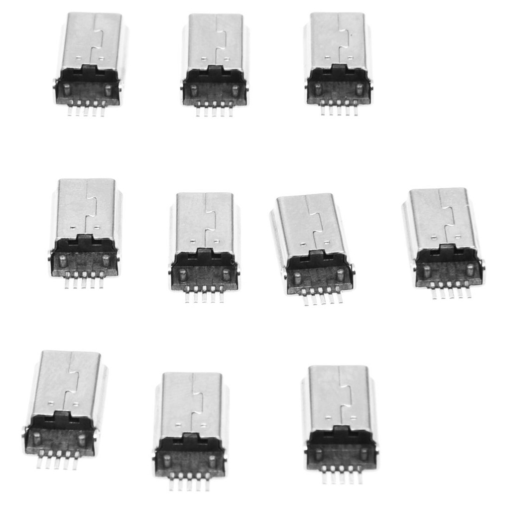 Need A Connector? 10x 180 Degree 5 Pin Din Plug Connectors (15-0274) – Bulk Lot