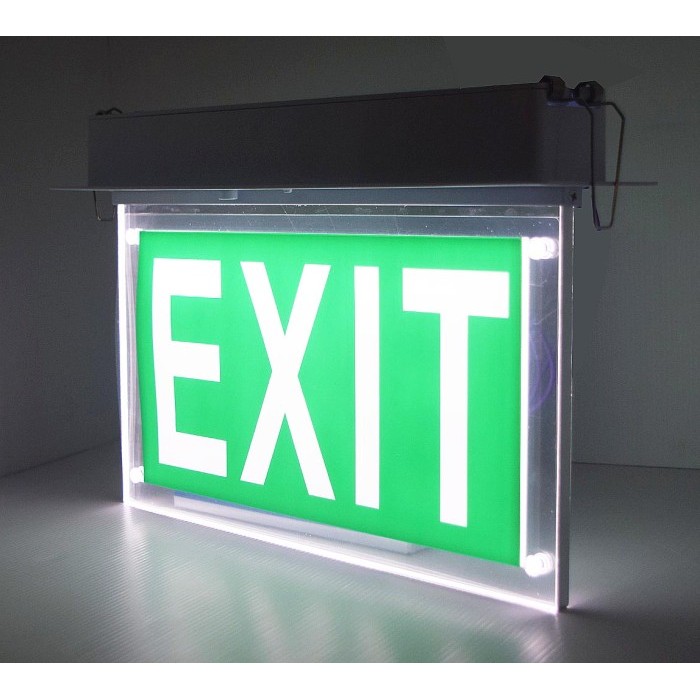 Jual Accenta AXL-P10 LED Emergency EXIT Light (Recessed Mounted ...