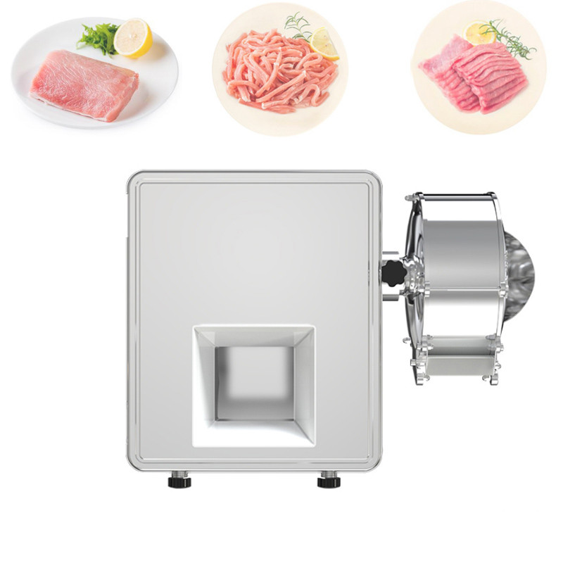 Jual 850W Fully Automatic Meat Cutter Commercial Multifunction Two In ...