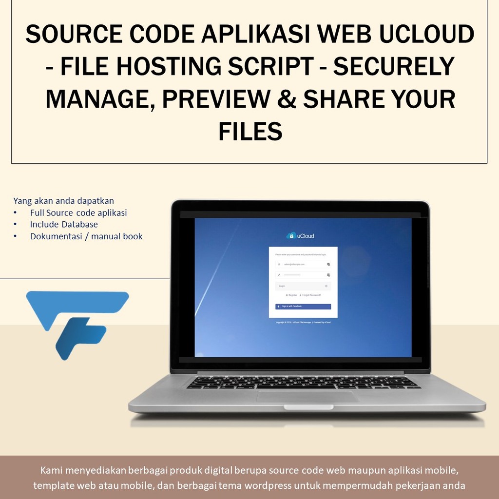 Jual SOURCE CODE APLIKASI WEB UCLOUD - FILE HOSTING SCRIPT - SECURELY ...