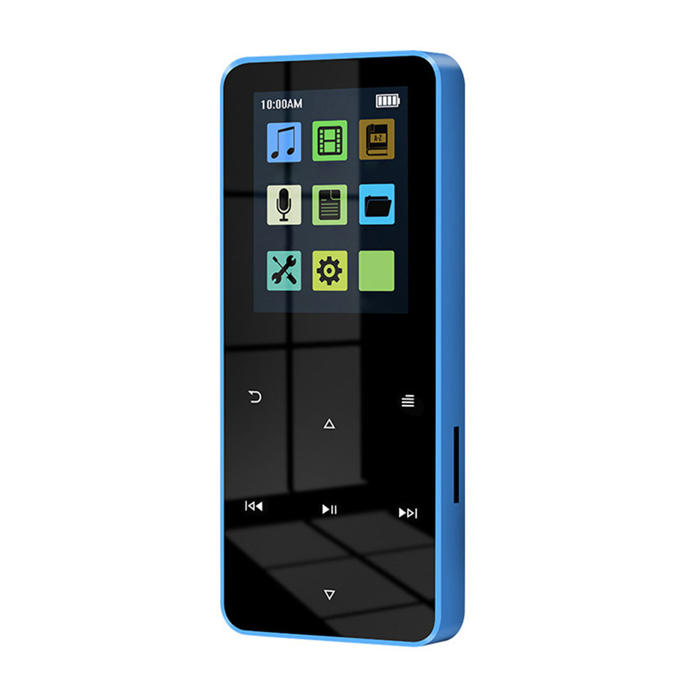 Jual Bluetooth-compatible 5.0 MP3 Player Walkman Touch Screen Mute ...