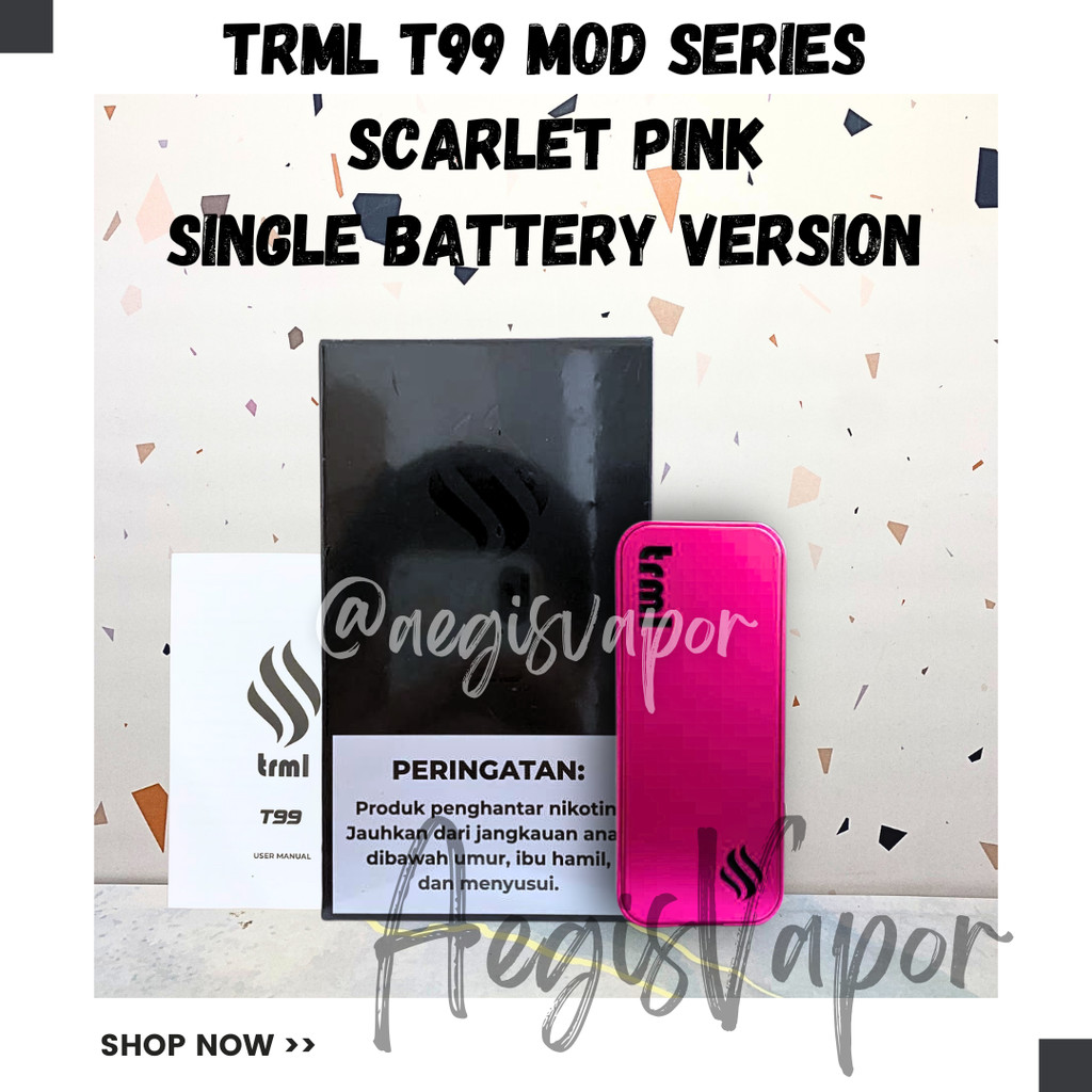 Jual TRML T99 Mod Only Scarlet Pink | Shopee Indonesia
