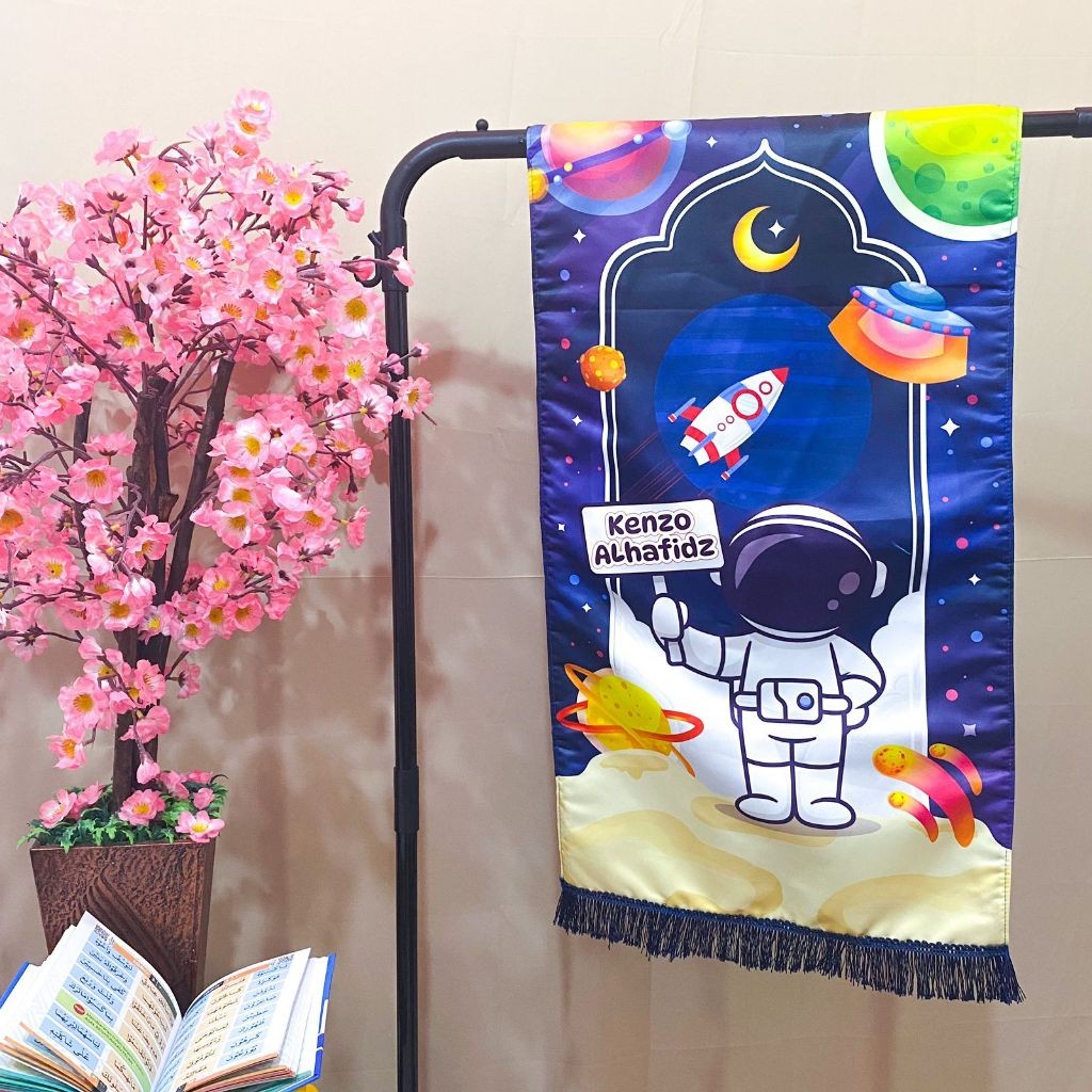 Jual Sajadah Custom Anak-Anak Premium Tebal Busa Eksklusif Hadiah Anak ...