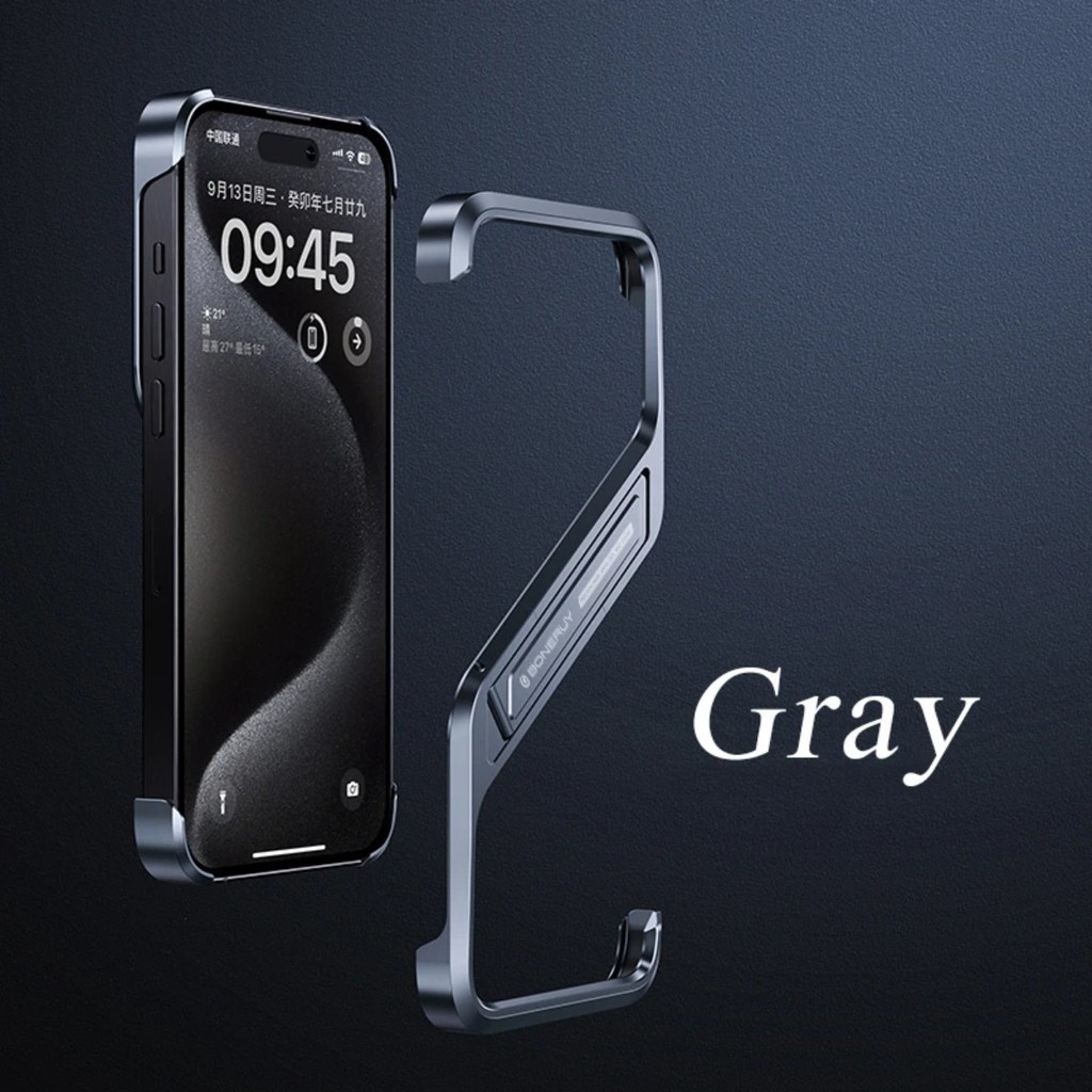 Jual HOCE Luxury Metal Aluminum Alloy Phone Case for iPhone 16 15 Pro ...