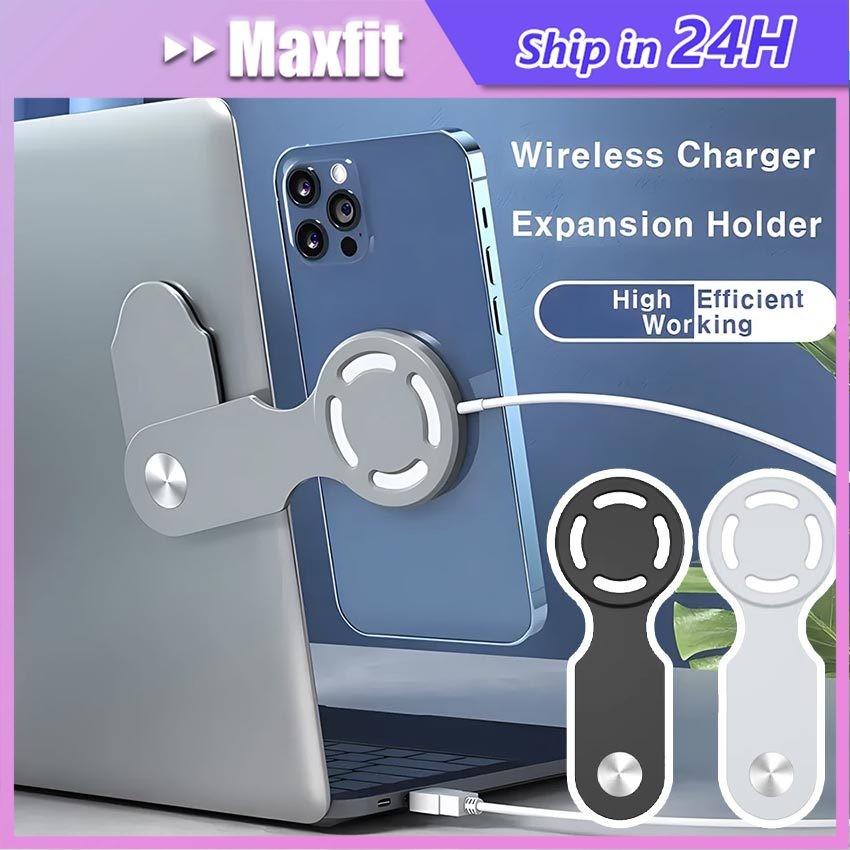 Jual Laptop Magnetic Phone Holder Universal 2 IN 1 Tempat Wireless ...