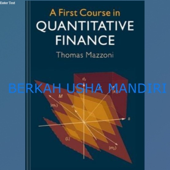 Jual BUKU A First Course in Quantitative Finance | Shopee Indonesia